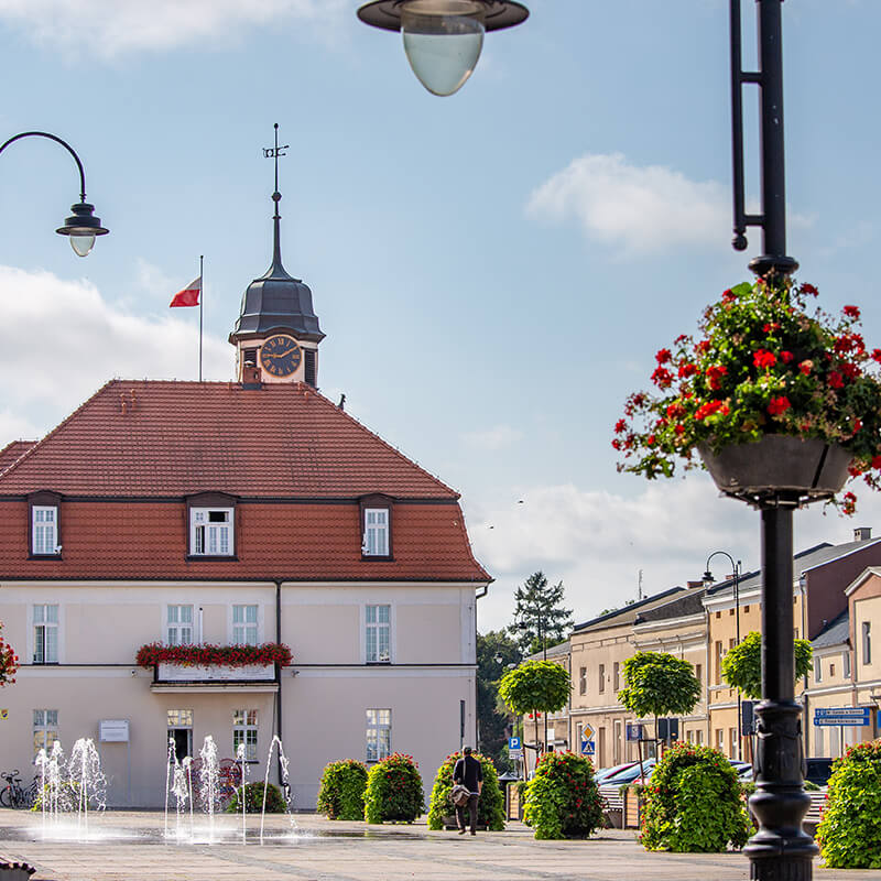 Rynek i Ratusz w Kórniku