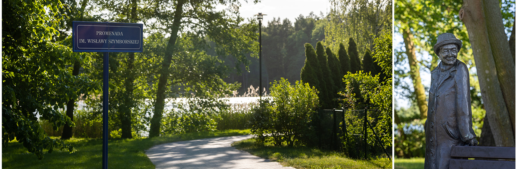 Promenada imienia Wisławy Szymborskiej - Kórnik