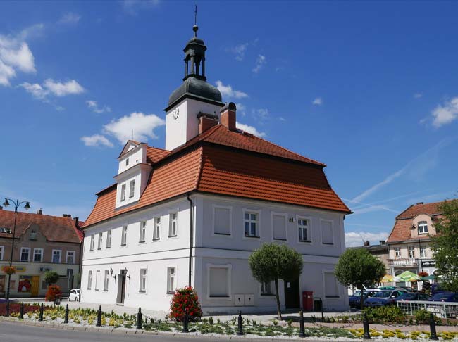 Rynek i Ratusz w Bninie