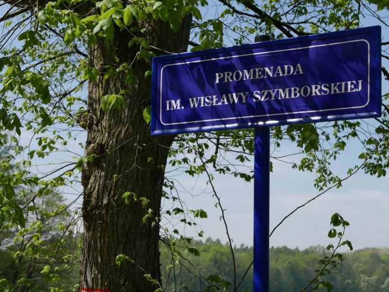 Promenada imienia Wisławy Szymborskiej - Kórnik