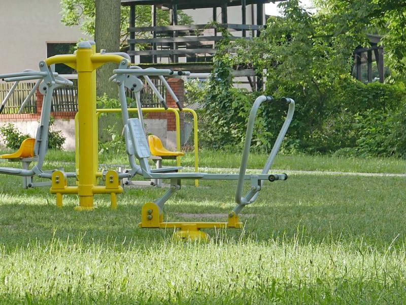 Siłownia zewnętrzna - Kórnik Promenada