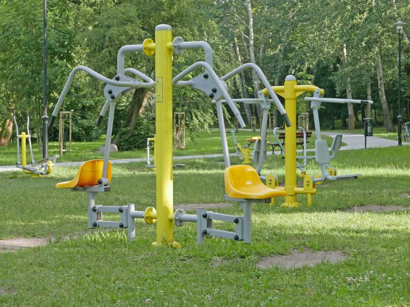 Siłownia zewnętrzna - Kórnik Promenada