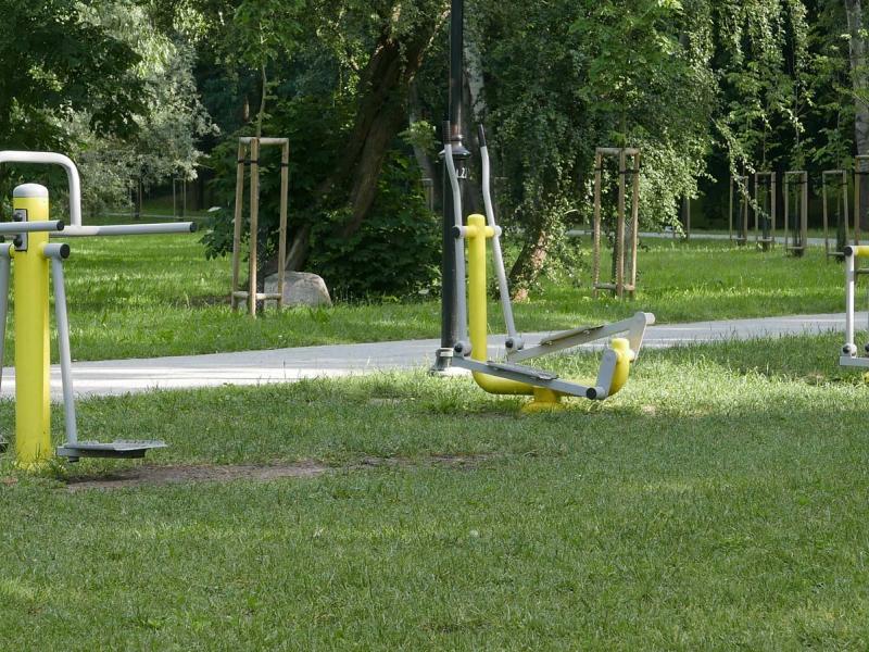 Siłownia zewnętrzna - Kórnik Promenada