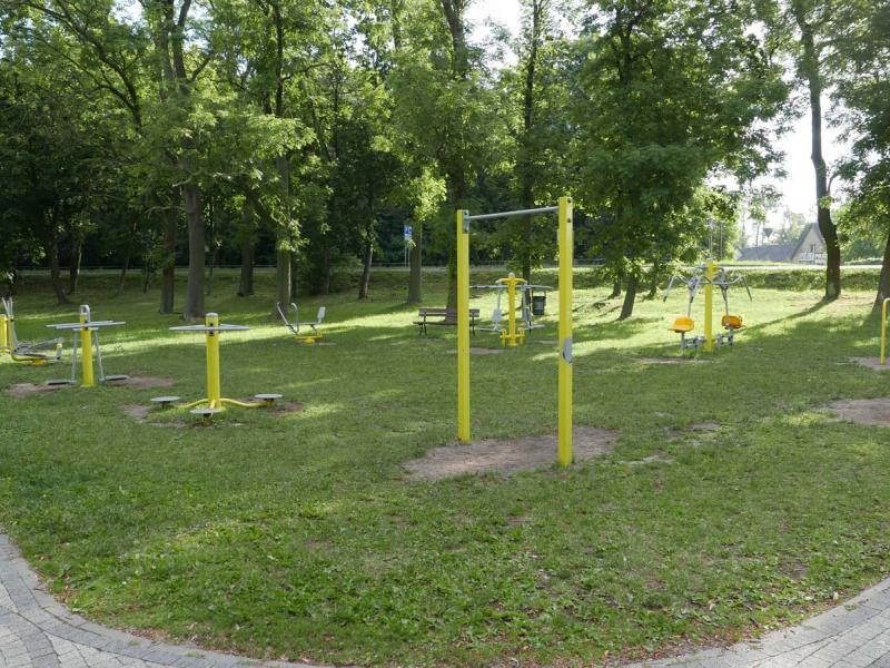 Siłownia zewnętrzna - Kórnik Promenada