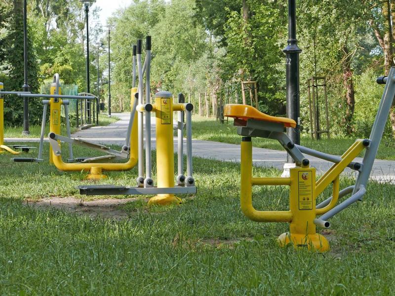 Siłownia zewnętrzna - Kórnik Promenada